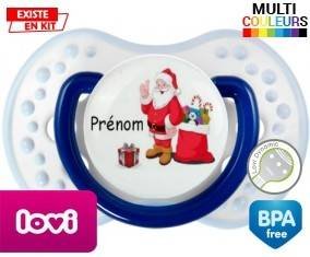 Père noël et cadeau + prénom: Sucette LOVI Dynamic-su7.fr