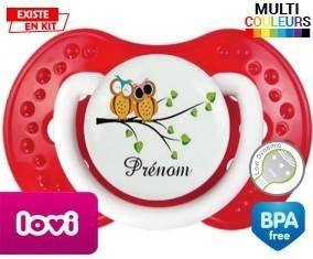 Hibou style2 + prénom: Sucette LOVI Dynamic-su7.fr