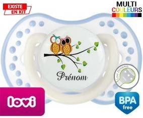 Hibou style2 + prénom: Sucette LOVI Dynamic-su7.fr