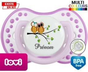 Hibou style2 + prénom: Sucette LOVI Dynamic-su7.fr