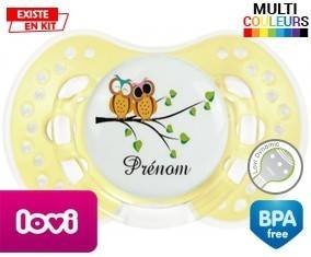 Hibou style2 + prénom: Sucette LOVI Dynamic-su7.fr