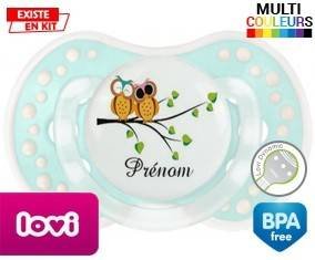 Hibou style2 + prénom: Sucette LOVI Dynamic-su7.fr