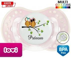 Hibou style2 + prénom: Sucette LOVI Dynamic-su7.fr