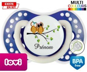 Hibou style2 + prénom: Sucette LOVI Dynamic-su7.fr