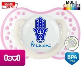 Main de fatma (garçon) + prénom : Sucette LOVI Dynamic