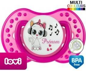 Musique et chat + prénom: Sucette LOVI Dynamic-su7.fr