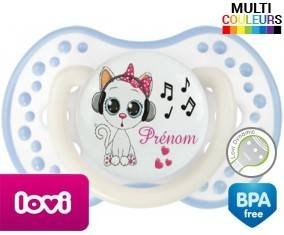 Musique et chat + prénom: Sucette LOVI Dynamic-su7.fr