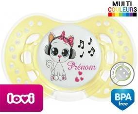 Musique et chat + prénom: Sucette LOVI Dynamic-su7.fr