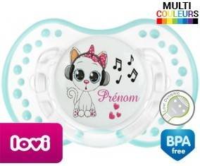 Musique et chat + prénom: Sucette LOVI Dynamic-su7.fr