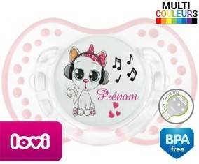 Musique et chat + prénom: Sucette LOVI Dynamic-su7.fr