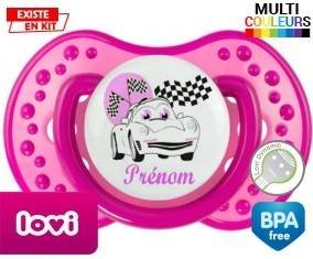 Voiture (fille) + prénom: Sucette LOVI Dynamic-su7.fr