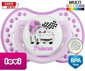 Voiture (fille) + prénom: Sucette LOVI Dynamic-su7.fr