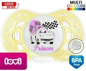 Voiture (fille) + prénom: Sucette LOVI Dynamic-su7.fr
