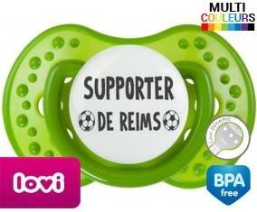 Foot supporter reims : Tétine LOVI Dynamic personnalisée