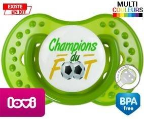 Champion du foot : Tétine LOVI Dynamic personnalisée