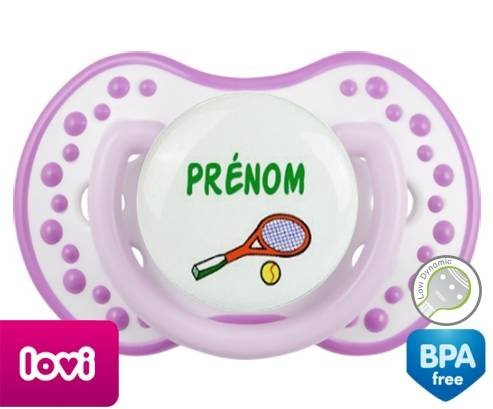 Tennis + prénom: Sucette LOVI Dynamic-su7.fr