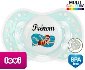 Natation + prénom: Sucette LOVI Dynamic-su7.fr