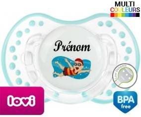 Natation + prénom: Sucette LOVI Dynamic-su7.fr