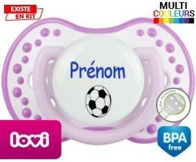 Ballon foot + prénom: Sucette LOVI Dynamic-su7.fr