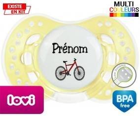 Vélo + prénom: Sucette LOVI Dynamic-su7.fr