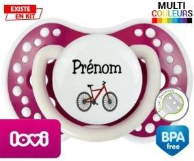 Vélo + prénom: Sucette LOVI Dynamic-su7.fr