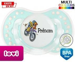 Moto et style1 + prénom: Sucette LOVI Dynamic-su7.fr