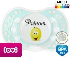 Tennis balle + prénom: Sucette LOVI Dynamic-su7.fr