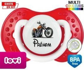Moto et style2 + prénom : Sucette LOVI Dynamic
