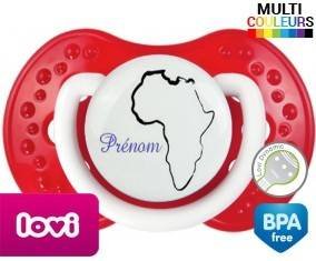 Carte afrique + prénom: Sucette LOVI Dynamic-su7.fr