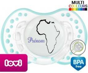 Carte afrique + prénom: Sucette LOVI Dynamic-su7.fr