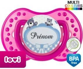 Oursons + prénom: Sucette LOVI Dynamic-su7.fr