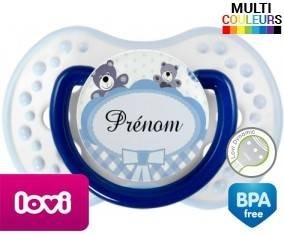 Oursons + prénom: Sucette LOVI Dynamic-su7.fr