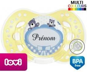 Oursons + prénom: Sucette LOVI Dynamic-su7.fr