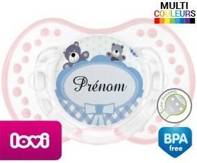 Oursons + prénom: Sucette LOVI Dynamic-su7.fr