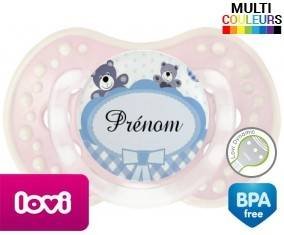 Oursons + prénom: Sucette LOVI Dynamic-su7.fr