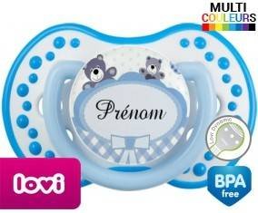 Oursons + prénom: Sucette LOVI Dynamic-su7.fr