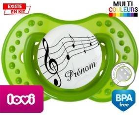 Musique + prénom : Sucette LOVI Dynamic personnalisée