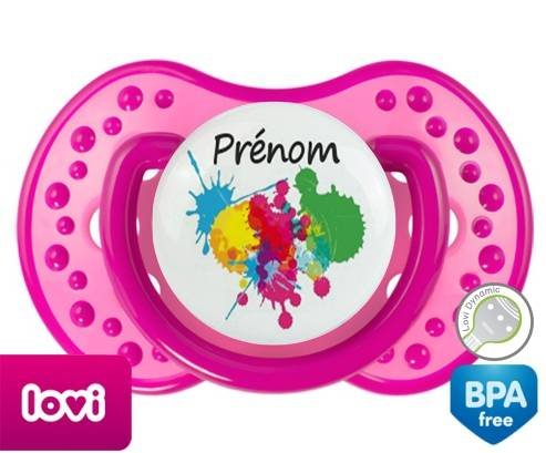 Couleur + prénom: Sucette LOVI Dynamic-su7.fr