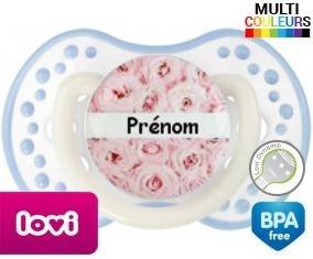 Roses + prénom: Sucette LOVI Dynamic-su7.fr