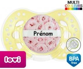 Roses + prénom: Sucette LOVI Dynamic-su7.fr