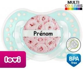 Roses + prénom: Sucette LOVI Dynamic-su7.fr