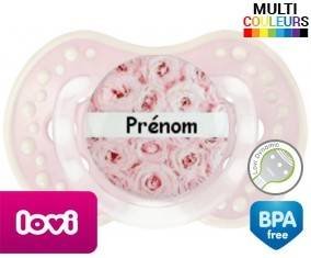 Roses + prénom: Sucette LOVI Dynamic-su7.fr