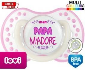 Mon papa m'adore (fille): Sucette LOVI Dynamic-su7.fr