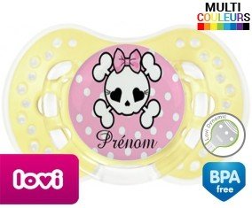 Bebe rebelle + prénom: Sucette LOVI Dynamic-su7.fr