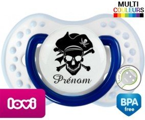 Pirate style2 + prénom: Sucette LOVI Dynamic-su7.fr