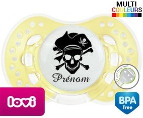 Pirate style2 + prénom: Sucette LOVI Dynamic-su7.fr