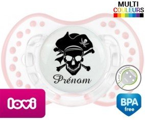 Pirate style2 + prénom: Sucette LOVI Dynamic-su7.fr