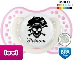 Pirate style2 + prénom: Sucette LOVI Dynamic-su7.fr