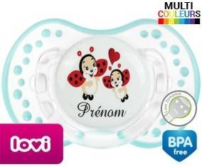 Coccinelles + prénom: Sucette LOVI Dynamic-su7.fr