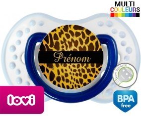 Leopard + prénom: Sucette LOVI Dynamic-su7.fr